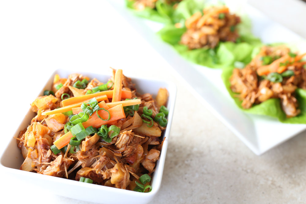 Jackfruit Lettuce Wraps