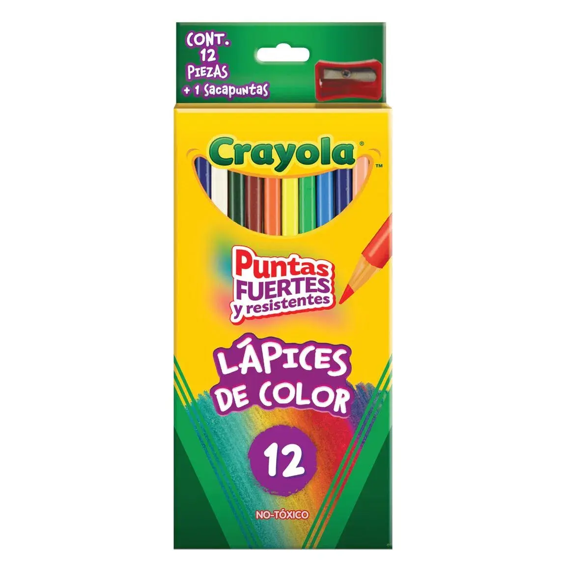 LAPICES DE COLORES CRAYOLA CON 12