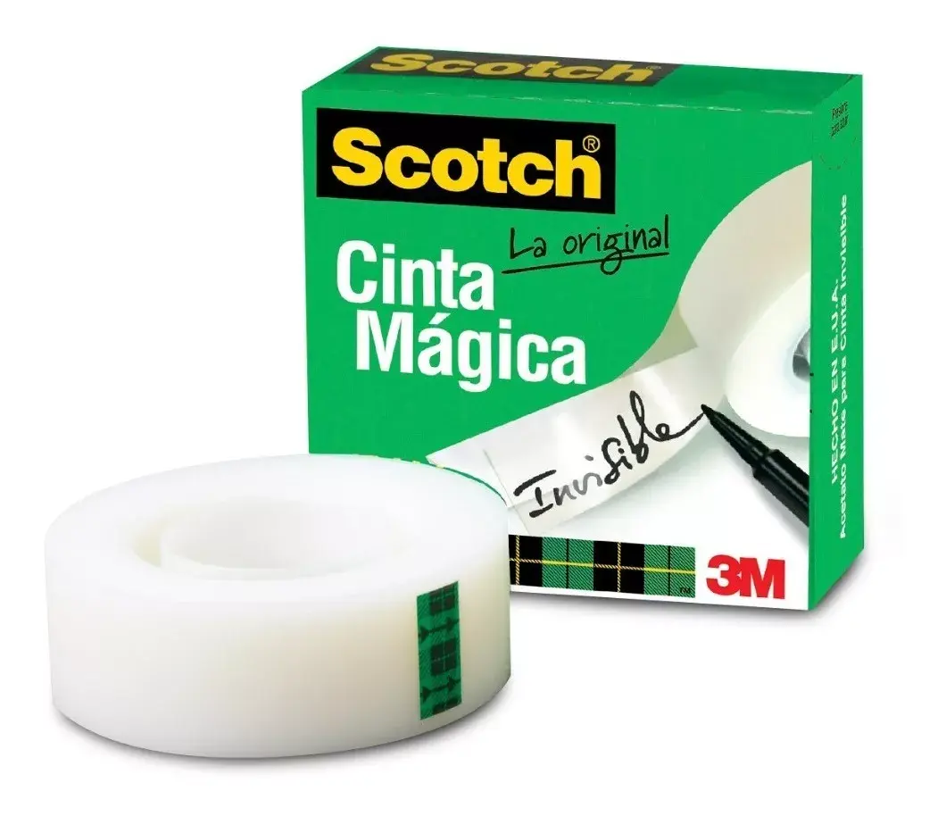 CINTA MAGICA SCOTCH  19 MM X 32.9 M