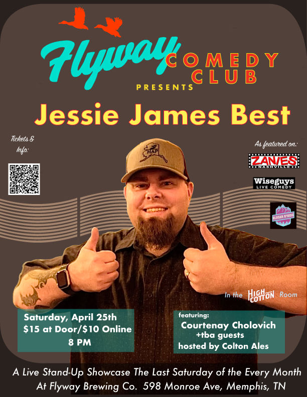 Flyway Comedy Club presents Jessie James Best