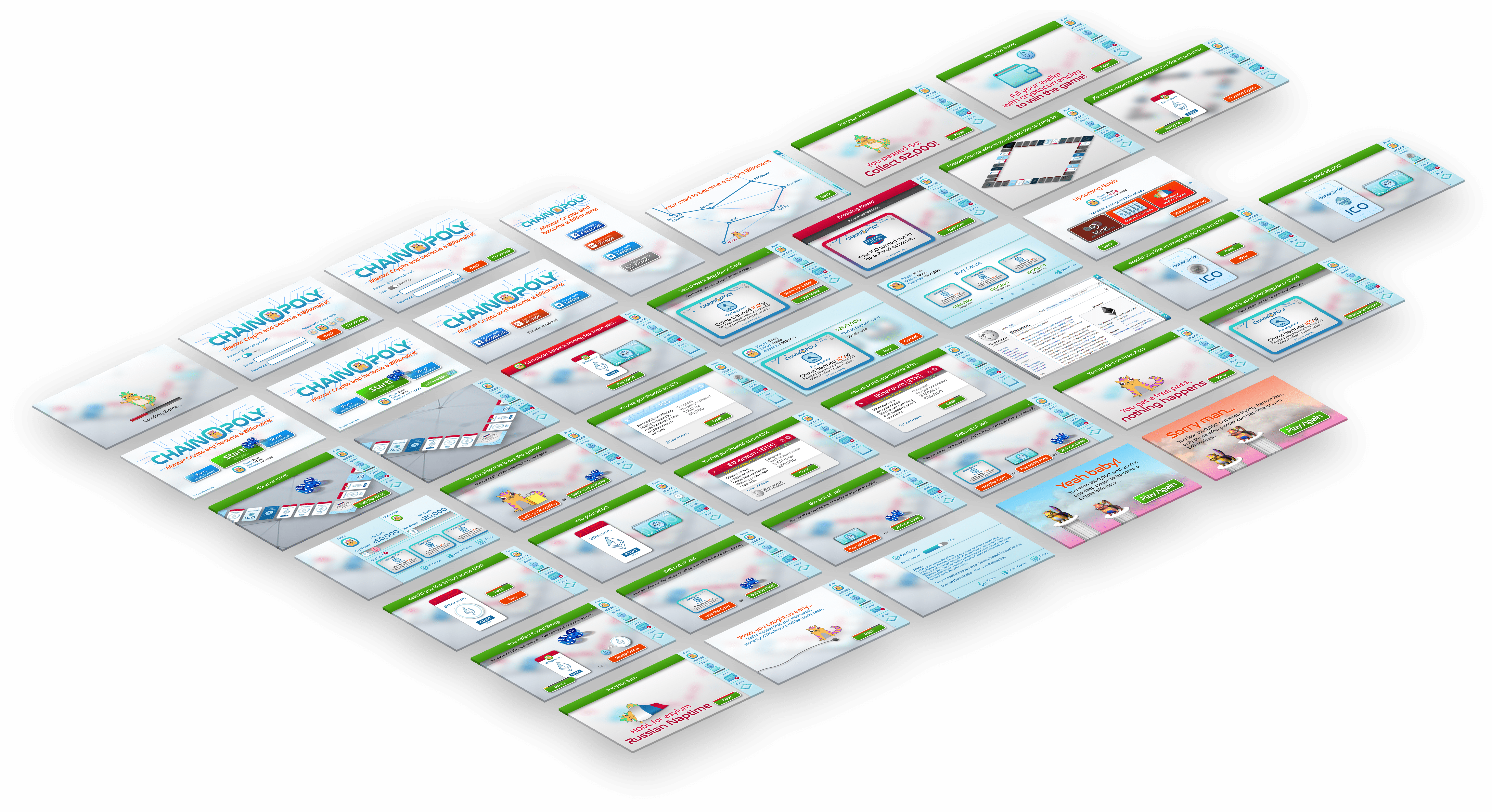 Chainopoly mobile game