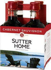 SUTTER HOME CABERNET SAUVIGNON 187ml