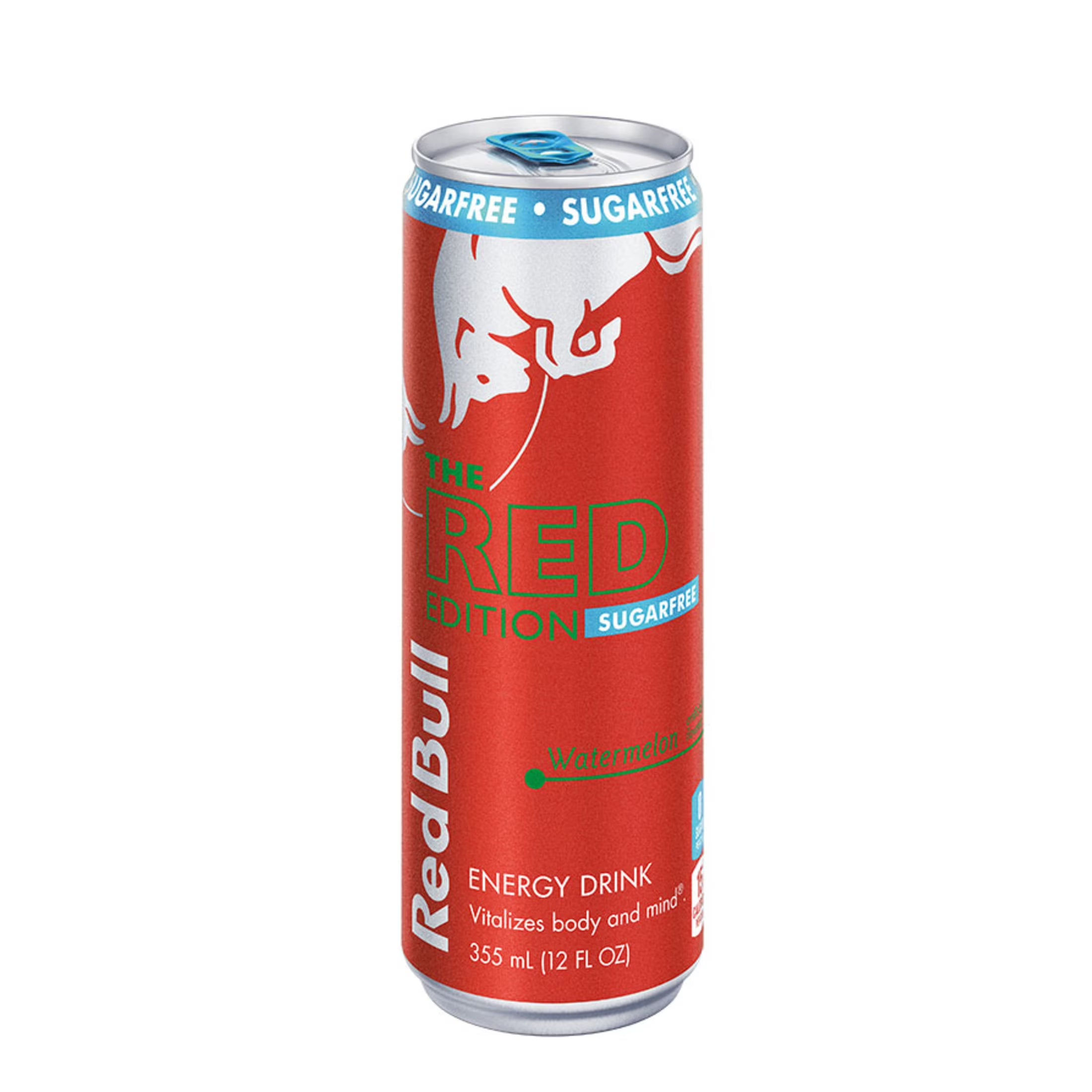 RED BULL SUGAR FREE WATERMELON ENERGY DRINK 12 OZ SGL - CAN