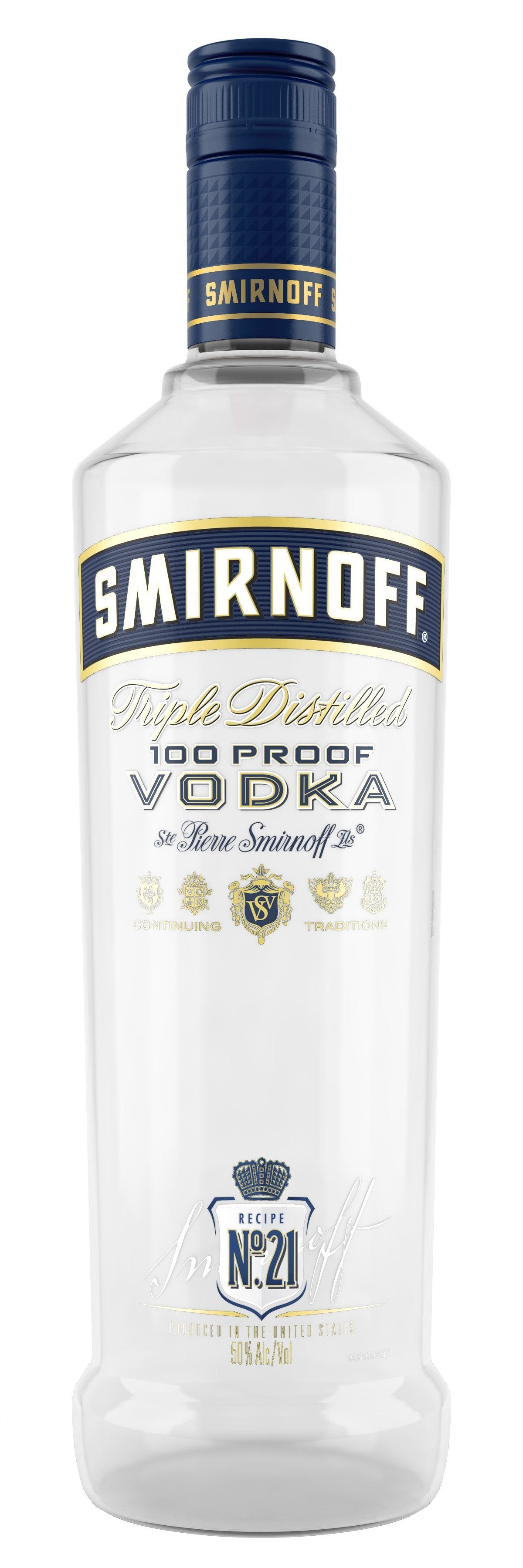 Smirnoff Vodka 100 Proof 750ml