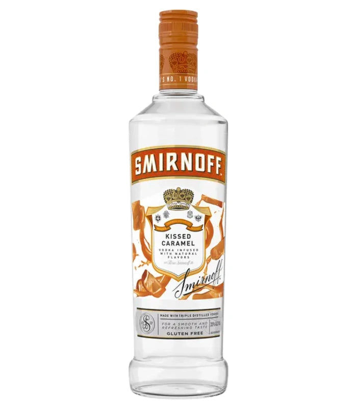 Smirnoff Kissed Caramel Vodka 750mL