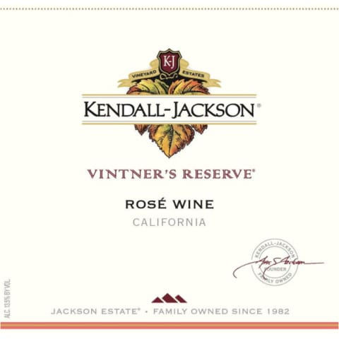 KENDALL-JACKSON VINTER'S RESERVE ROSE 750ML