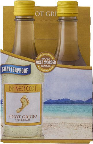 BAREFOOT PINOT GRIGIO AMERICAN (PET) 187ml