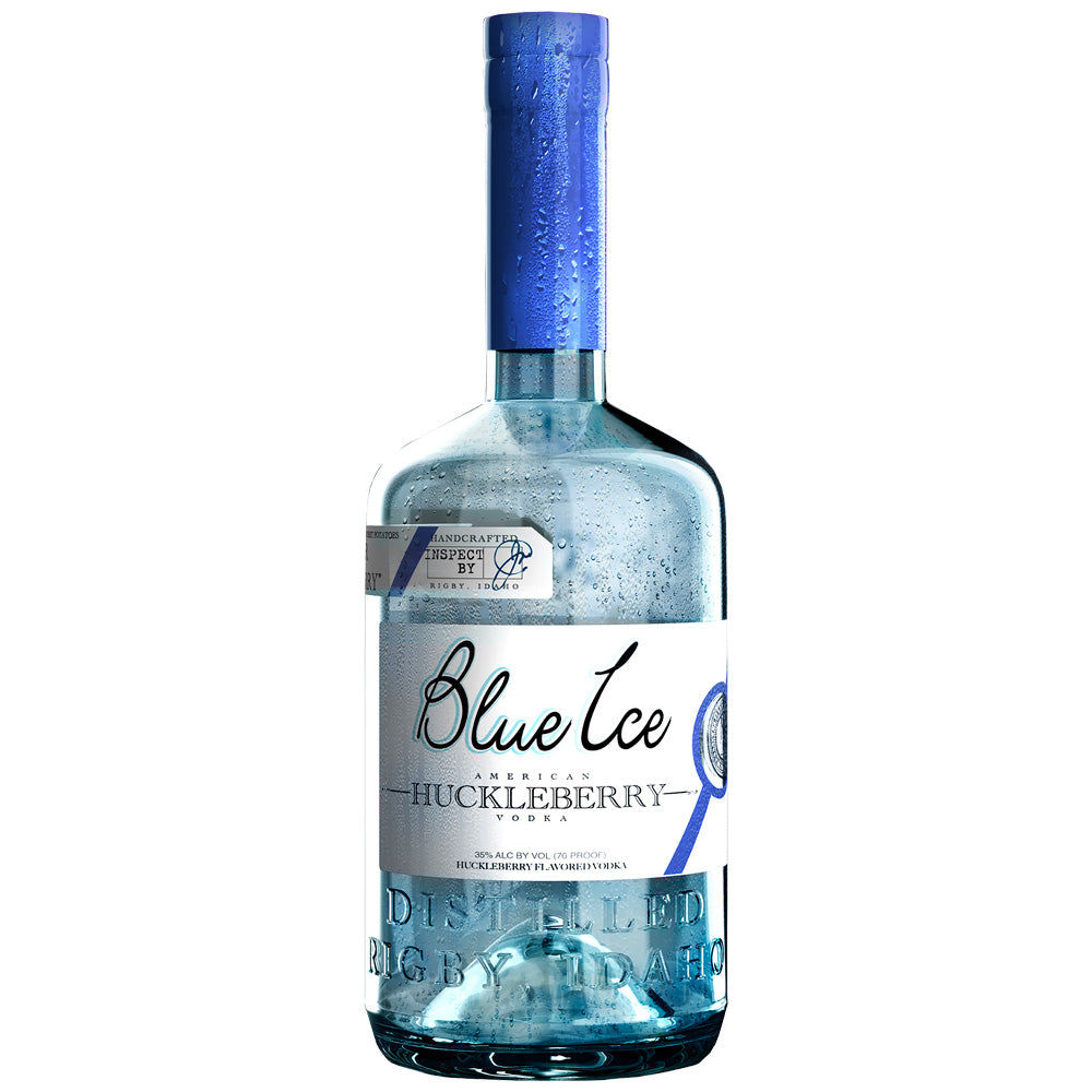 BLUE ICE HUCKLEBERRY FLAVORED VODKA 750ml