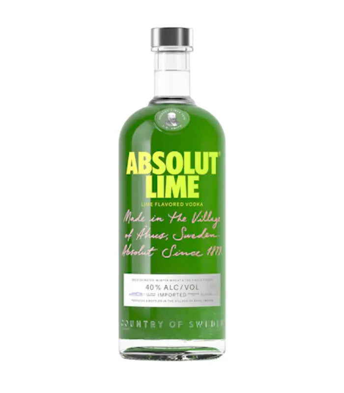 ABSOLUT LIME FLAVORED VODKA 750ml