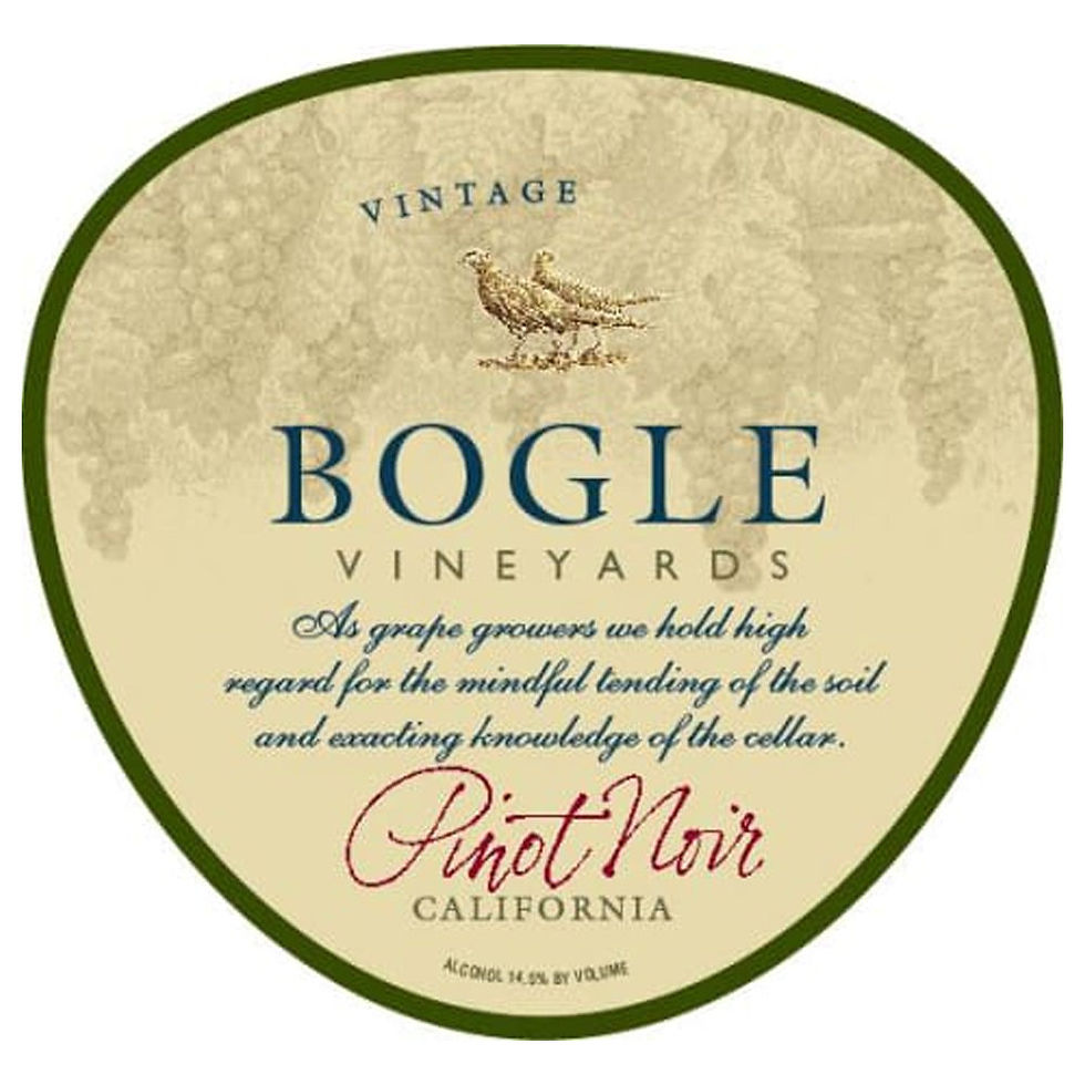 BOGLE PINOT NOIR CALIFORNIA 750ml