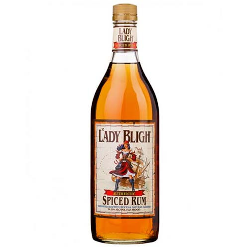 LADY BLIGH SPICED RUM 750ML GLASS
