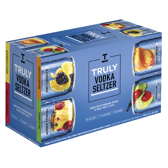 TRULY VODKA VARIETY 8PK