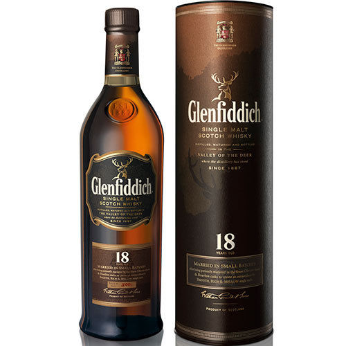 Glenfiddich 18 Year Single Malt Scotch 750 ML