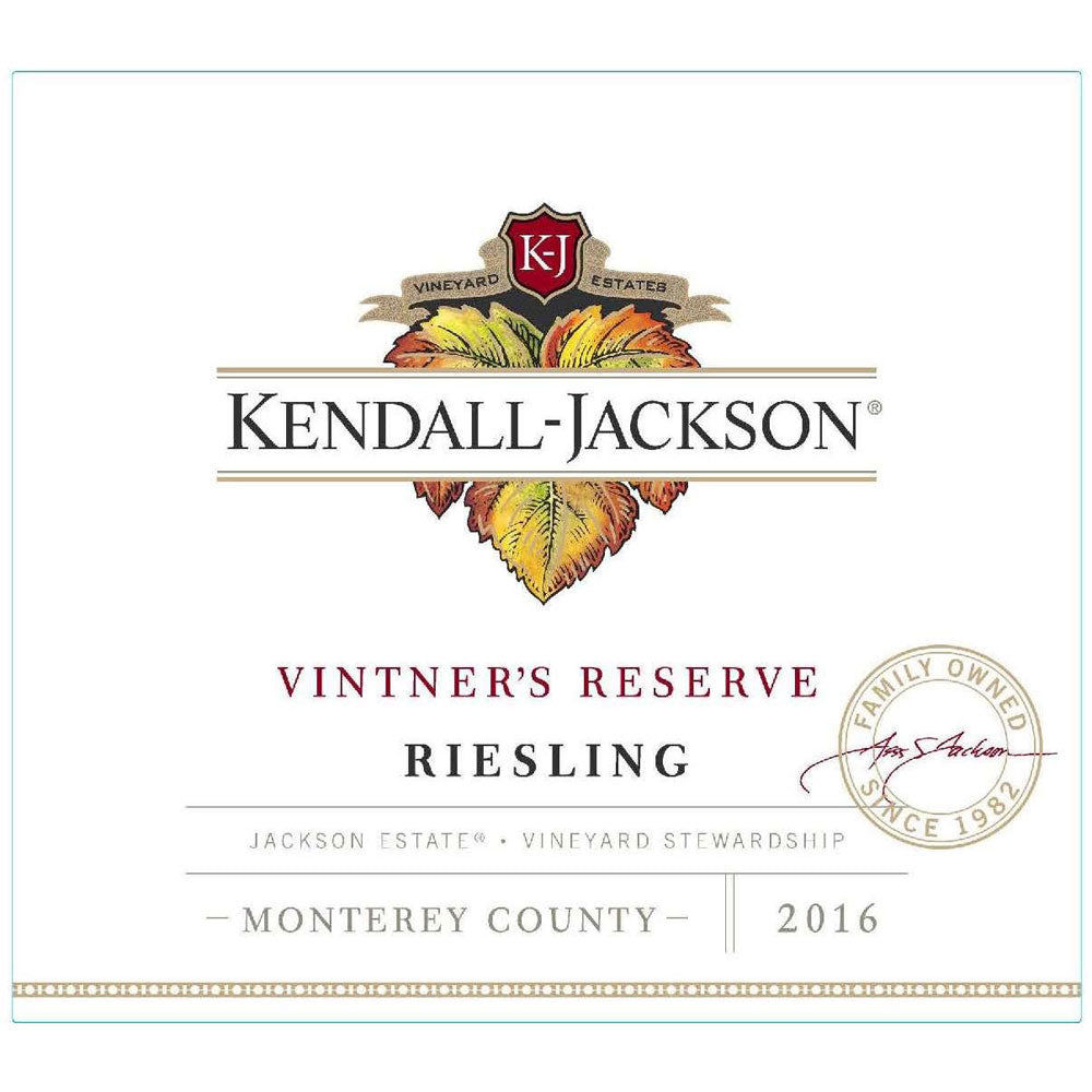 Kendall Jackson Vintner's Reserve Riesling
