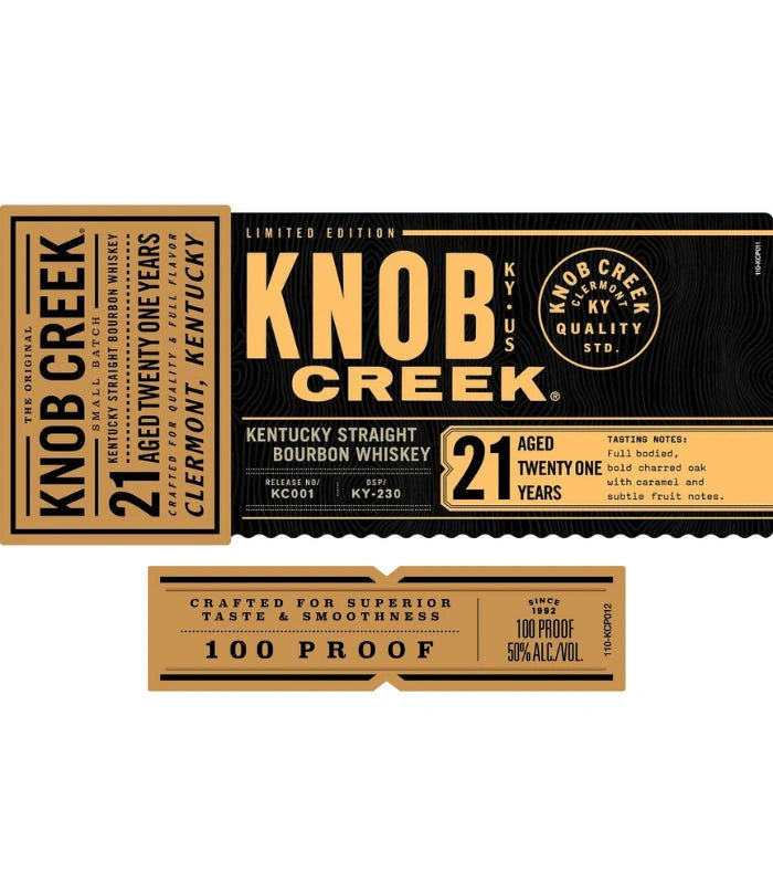 KNOB CREEK SB LTD 21YR 750ML