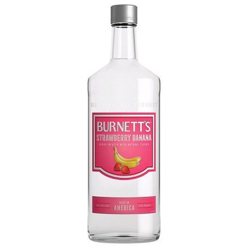 BURNETT'S STRAWBERRY BANANA FLAVORED VODKA 750ml