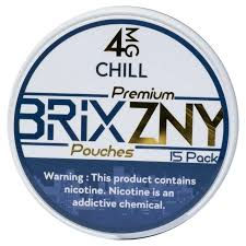 Brixzny Chill 4mg Nic Pouches