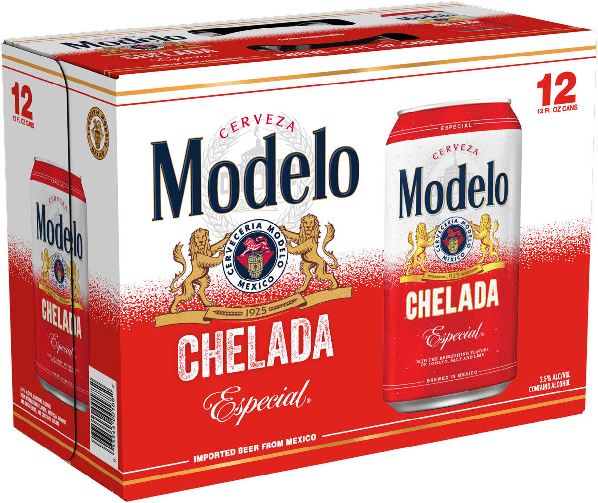 MODELO ESPECIAL CHELADA BEER 12 OZ 12 CN - PK