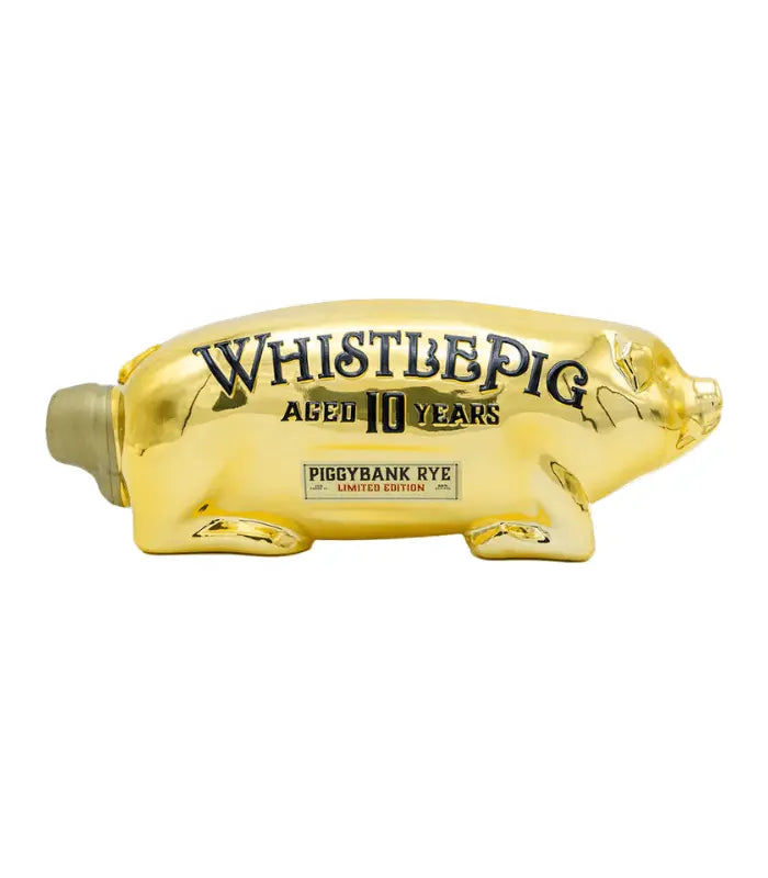 WHISTLEPIG PIGGYBANK 10YR RYE 1L