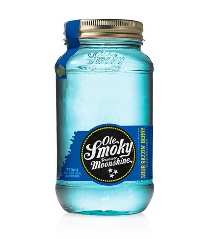 OLE SMOKY MOONSHINE SOUR RAZZIN BERRY 750 ML