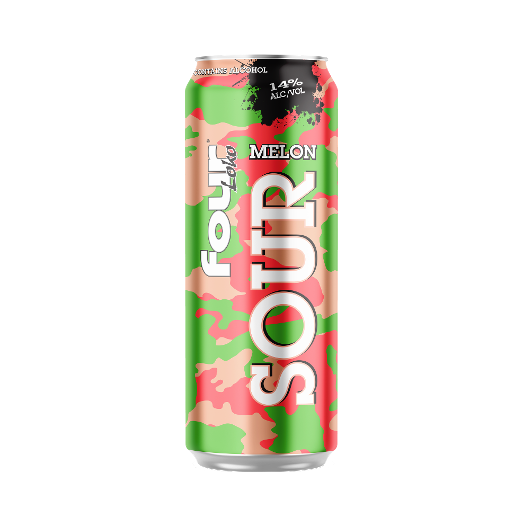 FOUR LOKO SOUR MELON BEER 23.5 OZ SGL - CAN