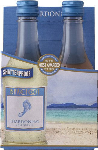 BAREFOOT CHARDONNAY CALIFORNIA (PET) 187ml
