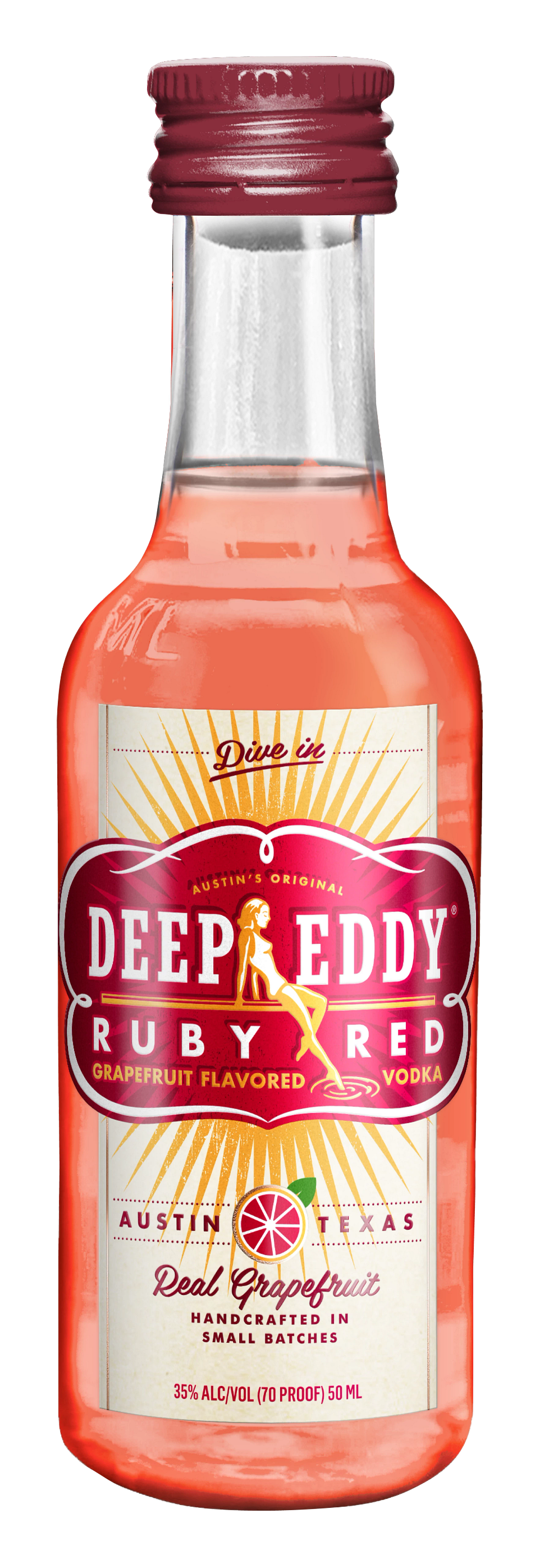Deep Eddy Ruby Red Grapefruit Vodka 50ml