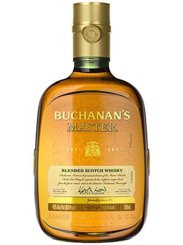 BUCHANANAS MASTER BLENDED SCOTCH WHISKEY 750ml