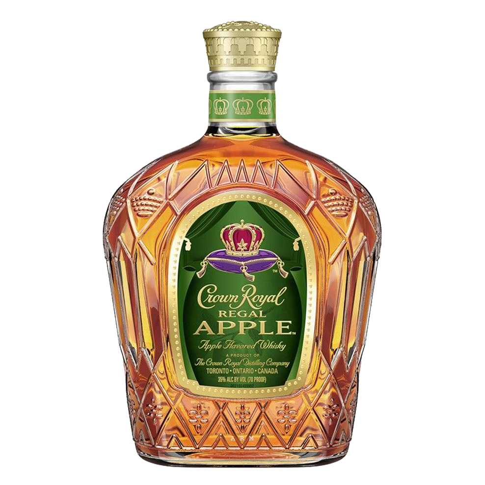 CROWN ROYAL REGAL APPLE FLAVORED WHISKEY 1L