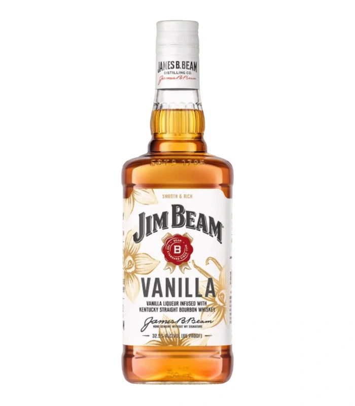 JIM BEAM VANILLA FLAVORED WHISKEY 750ml