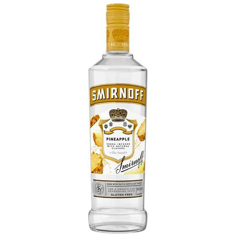 SMIRNOFF PINEAPPLE FLAVORED VODKA (DSS) 750ml