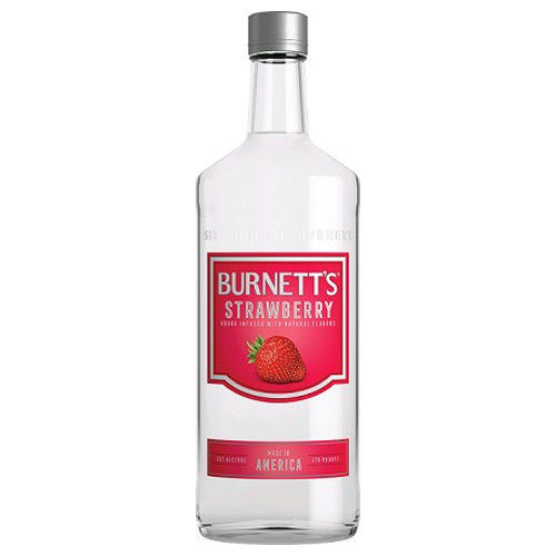 BURNETT'S STRAWBERRY FLAVORED VODKA 750ml