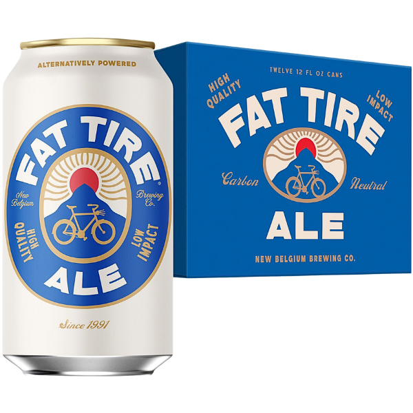 NEW BELGIUM FAT TIRE 12PK CANS 12 OZ