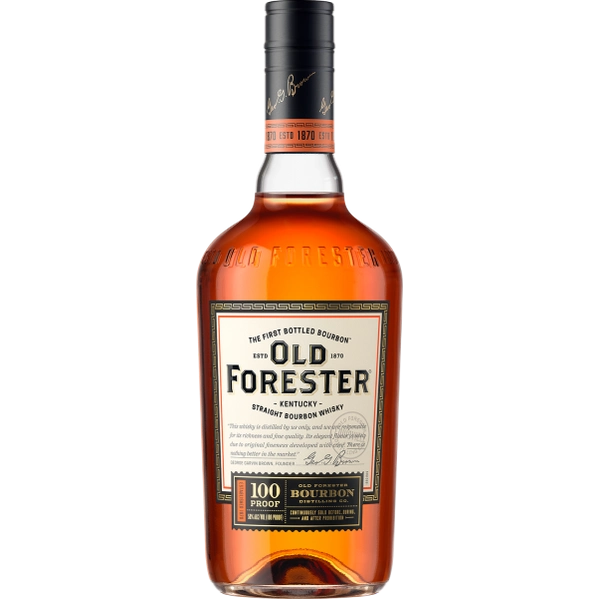 OLD FORESTER 100 PROOF BOURBON 1 LITER