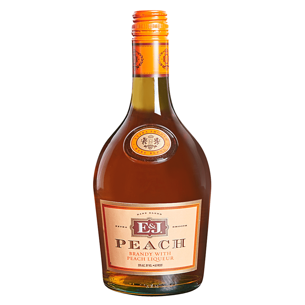 E & J PEACH (BRANDY W/PEACH LIQUEUR) 750ml