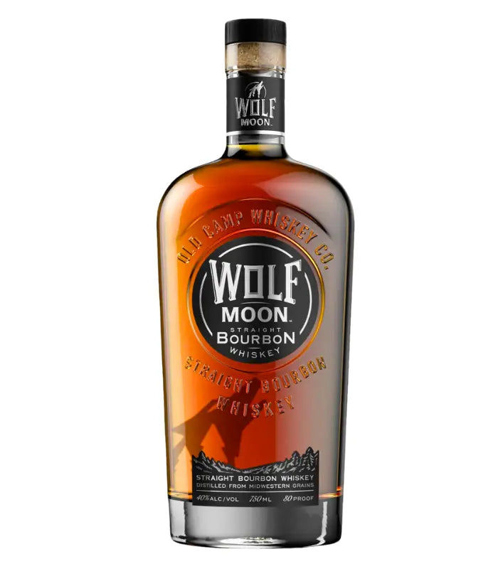 WOLF MOON BOURBON WHISKEY 750 ML