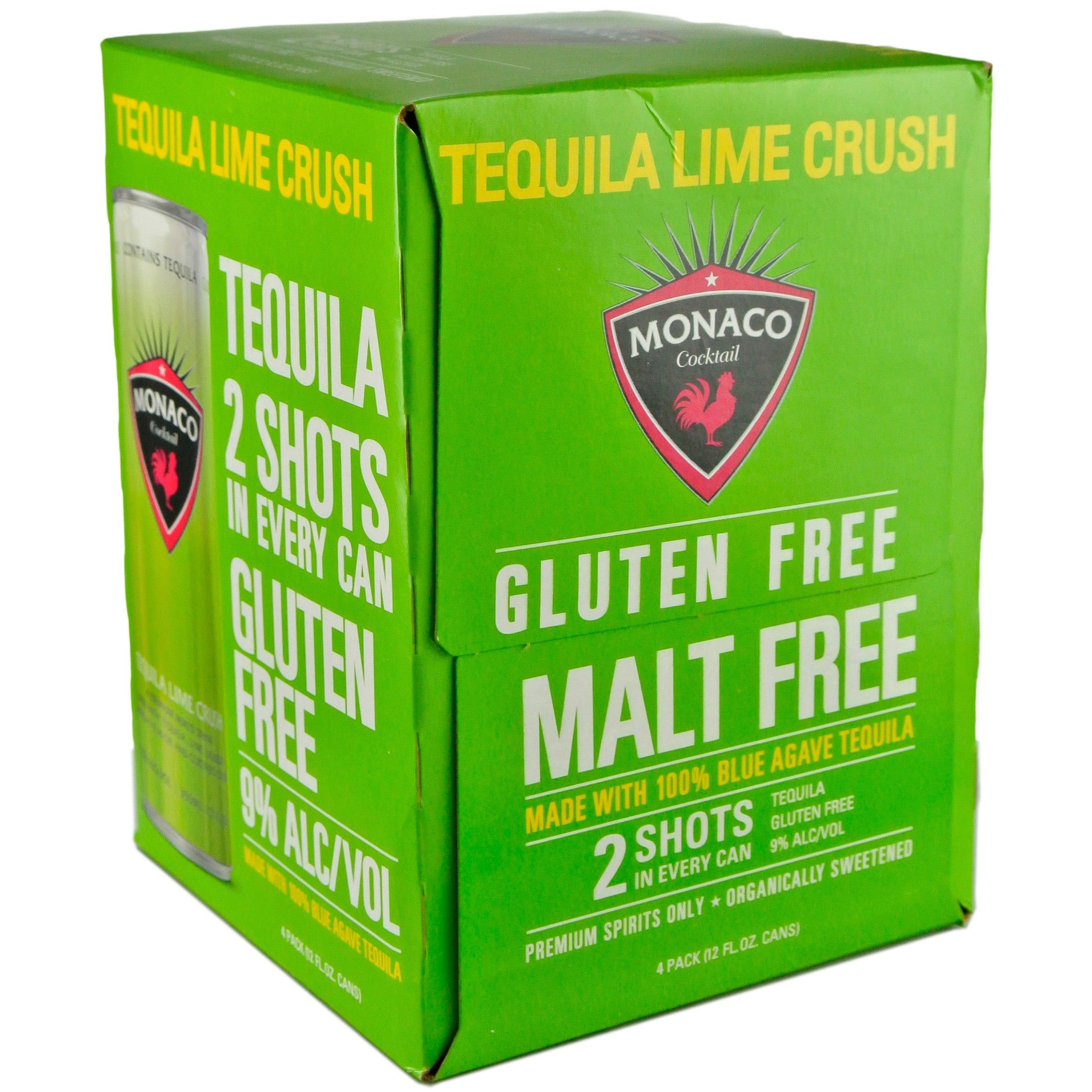 Monaco Tequilla Lime Crush 4pk