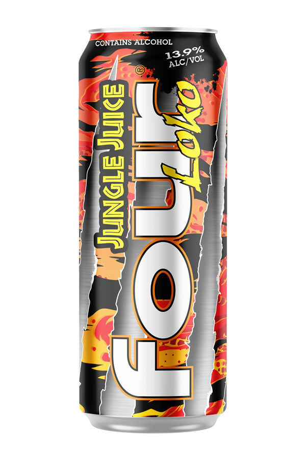 FOUR LOKO JUNGLE JUICE BEER 24 OZ SGL - CAN