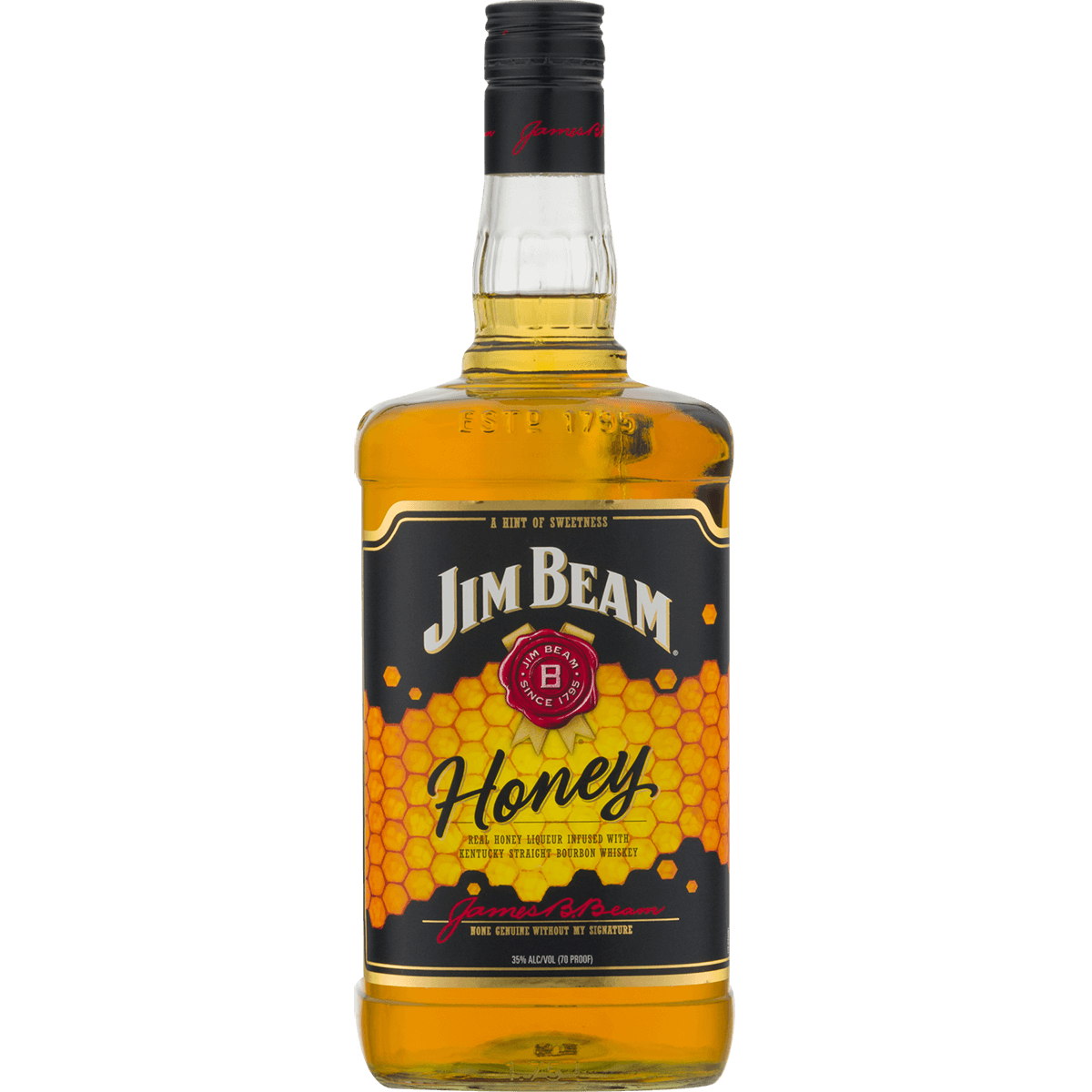 JIM BEAM HONEY WHISKEY 1.75L