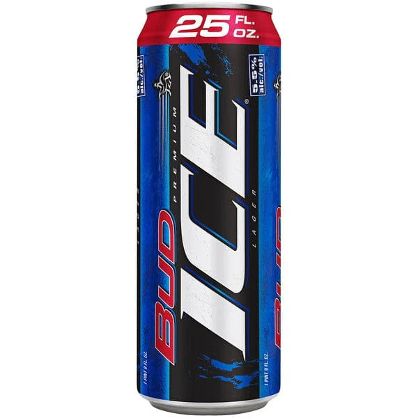 BUD ICE BEER 25 OZ SGL - CAN