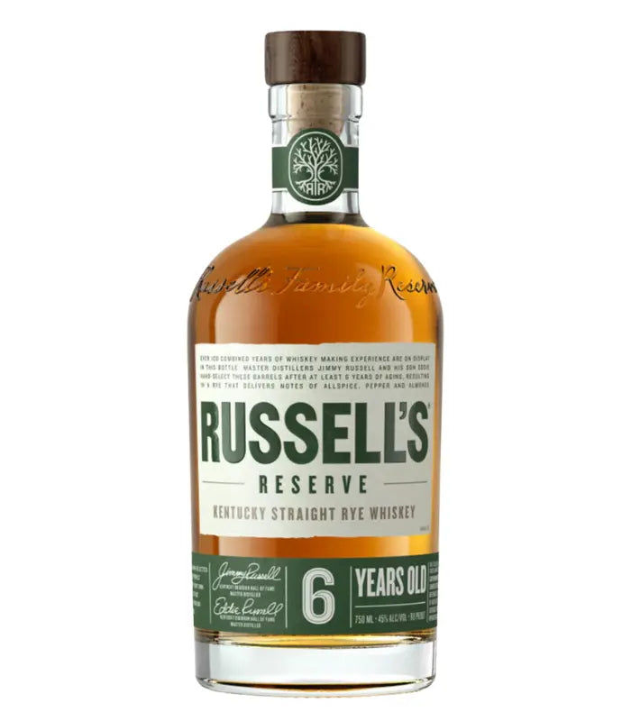 RUSSELLS RESERVE RYE 6YR 750ML