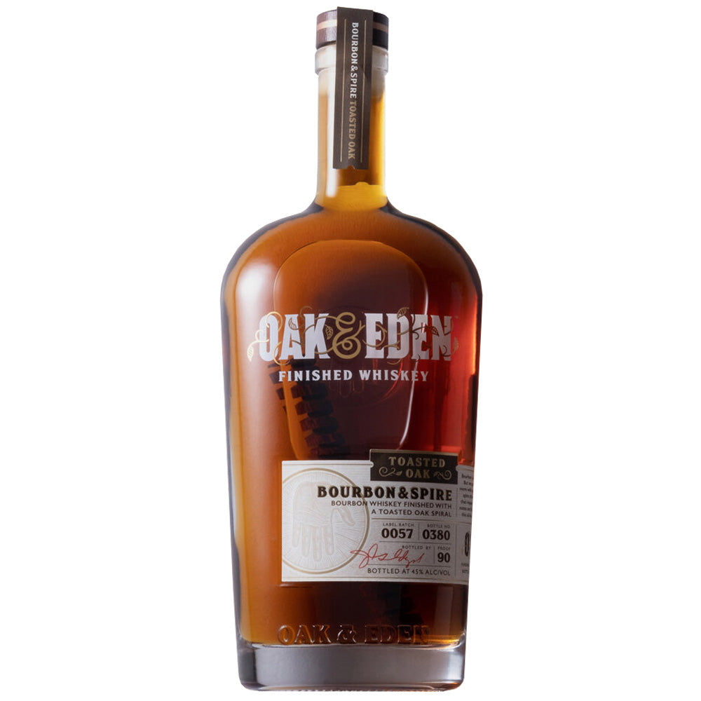 OAK & EDEN TOASTED OAK BOURBON & SPIRE 750ml
