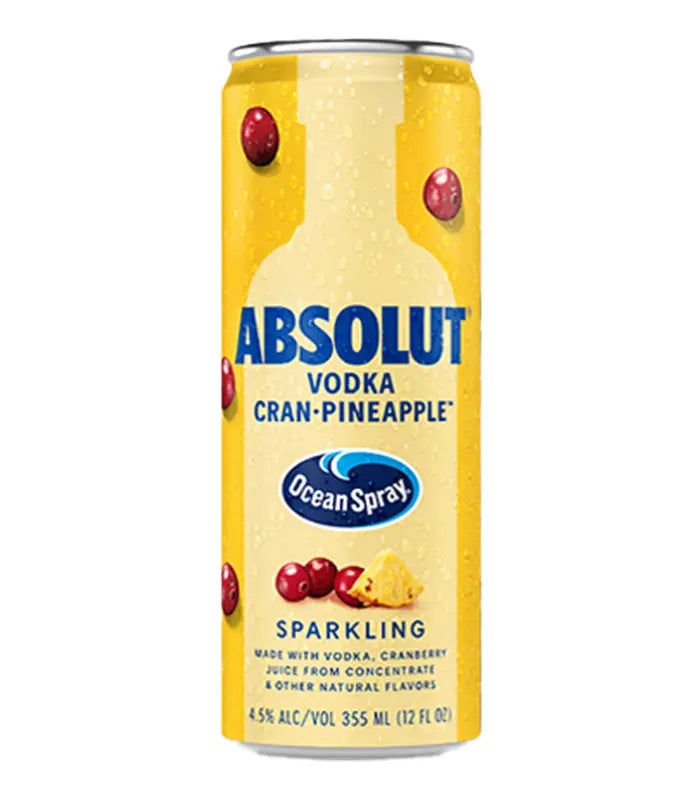 Absolut RTD Ocn Spray Cran 4pk