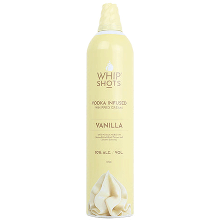 WHIPSHOTS VANILLA VDK INFUSED 375ML DISCO