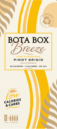 BOTA BOX BREEZE PINOT GRIGIO CALIFORNIA 3L