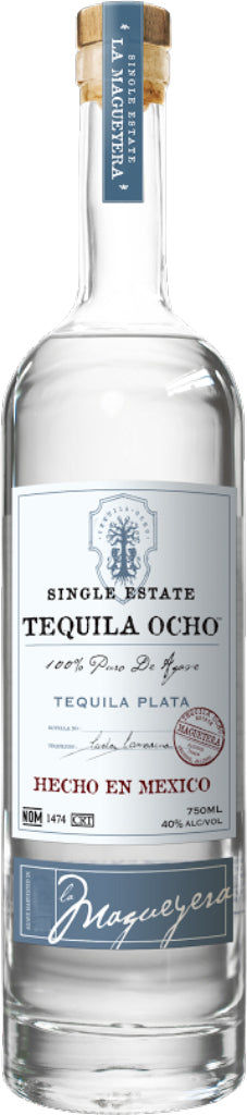 Tequila Ocho Plata 750ml
