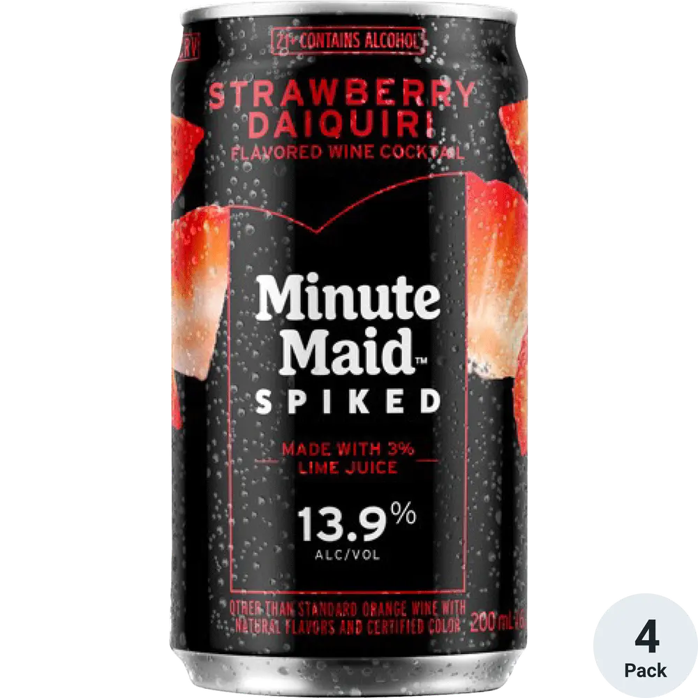 Minute Maid Strawberry Daiquiri 4Pk