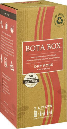 BOTA BOX DRY ROSE CALIFORNIA 3L