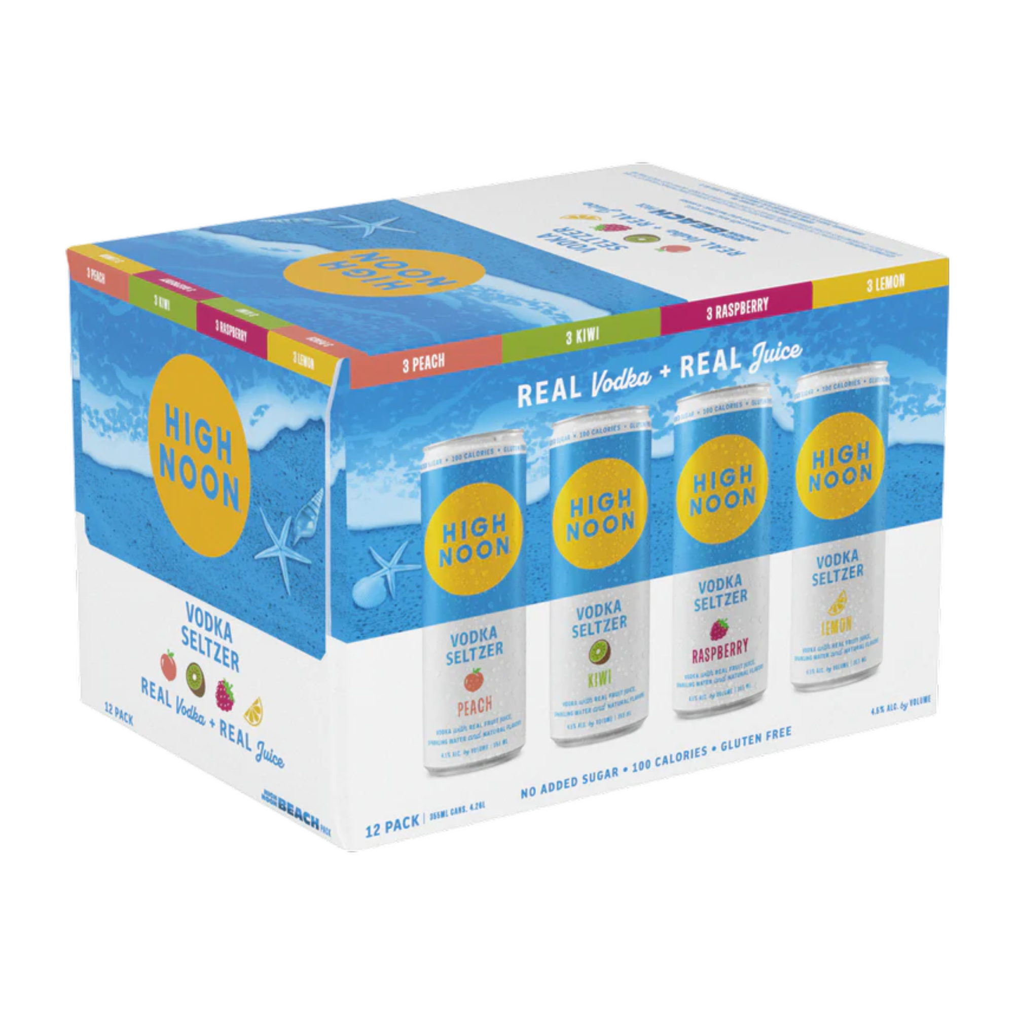 High Noon Beach Pack 12pk 12oz