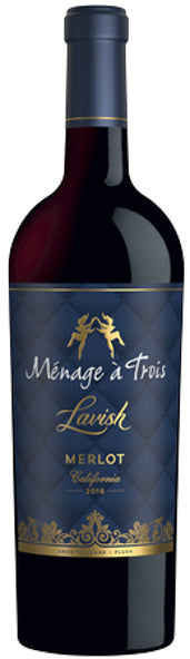 MENAGE A TROIS LAVISH MERLOT 750ml
